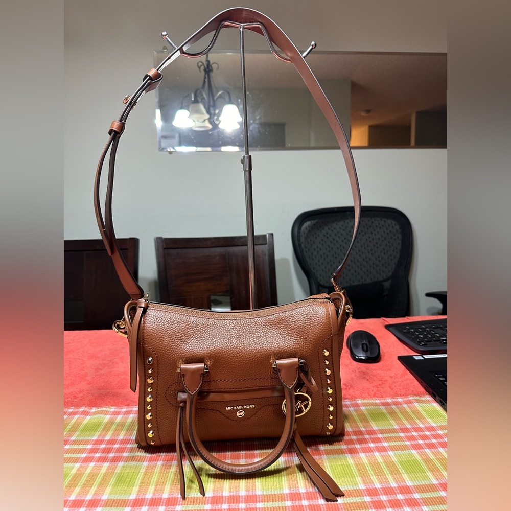 Michael Kors Small Boston Type Bag Leather Like New